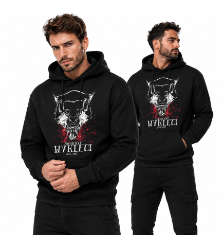 BLUZA Z KAPTUREM ŻOŁNIERZE WYKLĘCI PW